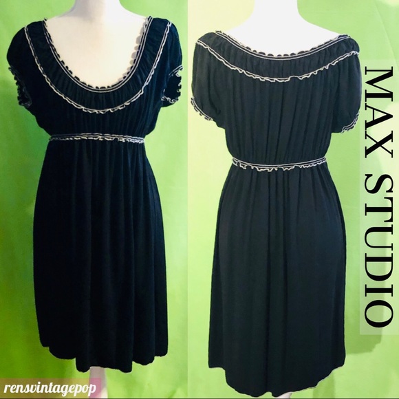 Max Studio Dresses & Skirts - Peasant  puff sleeve Dress